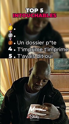 Intouchables reste le MEILLEUR film français 😂🇫🇷 #shorts #humour #drôle #rire #blague