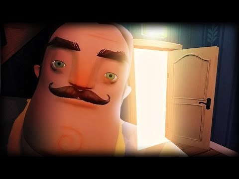 GETTING INTO THE LOCKED ROOM!! || Hello Neighbor (Pre-Alpha Ending)