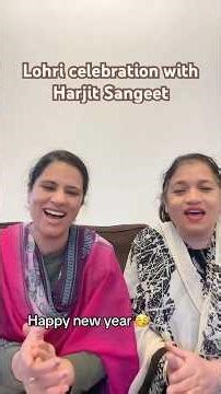 Don’t forget to celebrate Lohri Festival 2026 with Harjit Sangeet 🔥🪵🌾#harjitsangeet