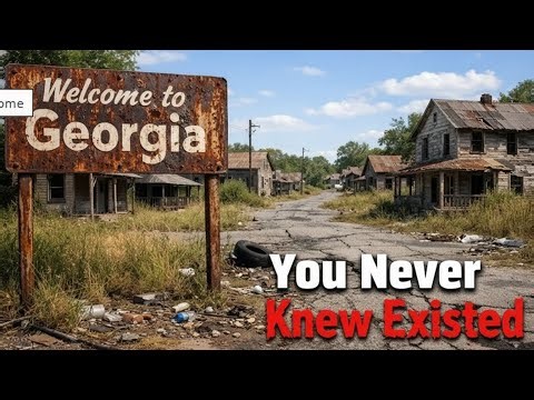 10 Most Abandoned Cities in Georgia| Where the American Dream Quietly Died