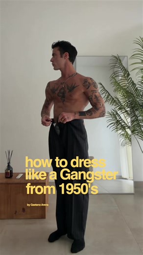 1950’s gangster 🤌🏽 | 1950's Outfits