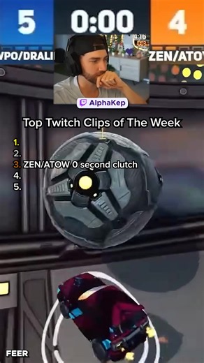 Top clips of the week was Insane💀🔥(LIVE EVERYDAY) #rocketleague #fyp #AlphaKep #gaming #rocketleagueclips