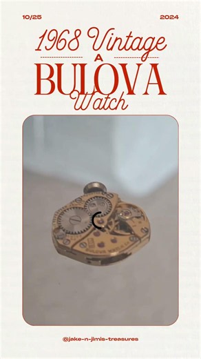 Vintage 1968 Bulova Ladies 10K RGP Watch 6CL 17J Fan Lugs Speidel Band RUNNING