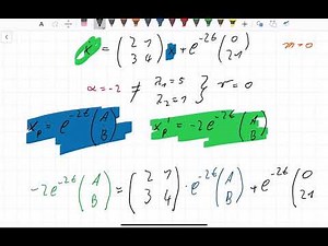 Inhomogenes lineares DGL-System