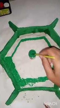 🌱 DIY 3D Plant Cell Model | Amazing Biodegradable Science Project | Class 9 Biology
