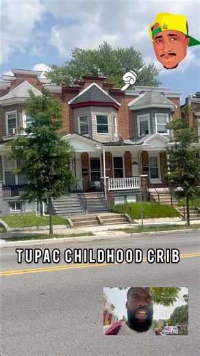 Tupac Childhood Home In Baltimore