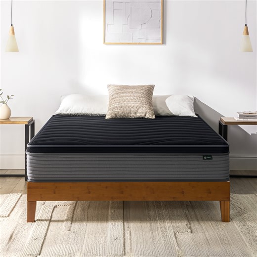 Zinus Tranquility 12" Medium Hybrid Mattress, Queen