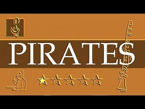 Clarinet Notes Tutorial - Davy Jones - Pirates of the Caribbean Theme (Sheet Music)