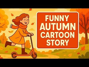 Funny Autumn Cartoon Story 🍂 | Cozy & Magical Fall Adventure