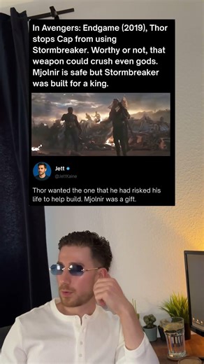 Why Thor Stopped Cap From Using Stormbreaker