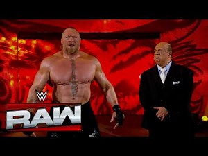 Brock Lesnar (With Paul Heyman) Entrance: WWE Raw at MSG, March 30, 2026