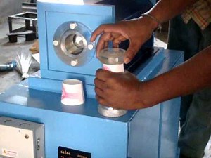 semi automatic paper cup machine operation