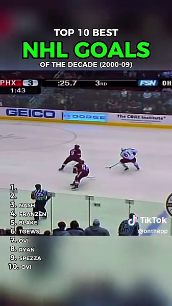 Best nhl goals of the decade #hockey #nhl