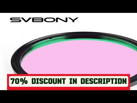 A must-have product! SVBONY Filter 2" CLS Deep Sky for Astronomy Telescope Eyepiece Cut Light Poll
