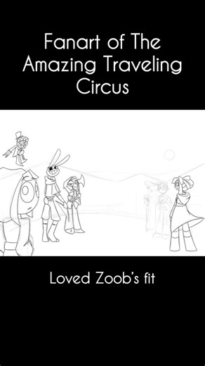 The Amazing Traveling Circus—a hyperfixation INSIDE a hyperfixation #tadc #theamazingtravelingcircus