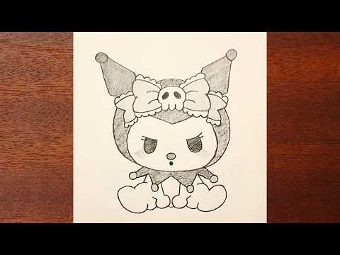 How to Kuromi | Easy Sanrio Drawing | Step by Step | for Beginners