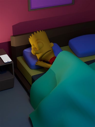 Bart’s Alarm Battle: A Morning Struggle with Sleep