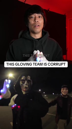 These glovers were the most Corrupt 🎭 #gloving #lightshow #edm #rave #flowarts