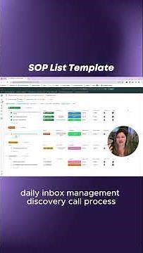 Organize Your Agency's SOPs in ClickUp Free Template
