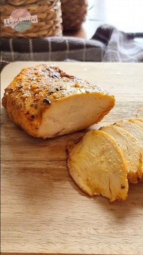 Fiambre de pollo en airfryer 🍗 SIN aditivos