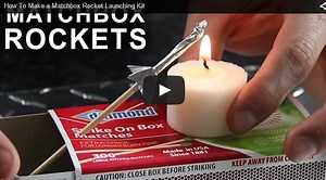 Make a Match-Powered Rocket