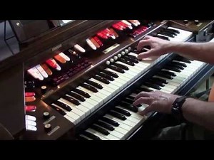 Baldwin Theater Organ solo Where or When Bob Jennings