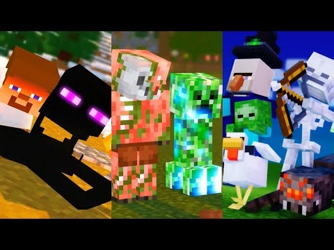 Funny Minecraft Animations😂6【Compilation】