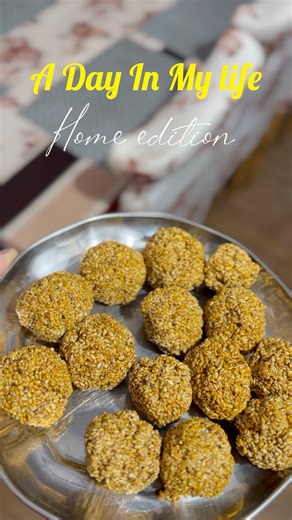 Ghar pe bana laddoo🥹😱#viral #trending#shorts #shortsfeed #minivlog #trendingshorts#ytshorts #yt