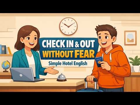 Check In & Check Out Conversations | Speak English at a Hotel Like a Pro