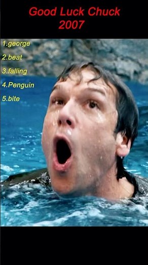 Good Luck Chuck (2007)｜Charlie Falls Into Penguin Pool and Gets Ambushed 🤯🐧🤣