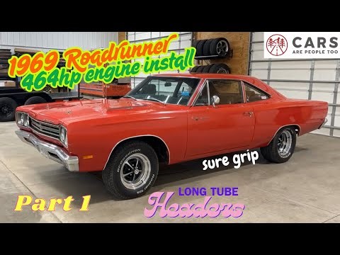 Roadrunner, Part 1 of 3: Fitting the engine, Transmission, and rear end