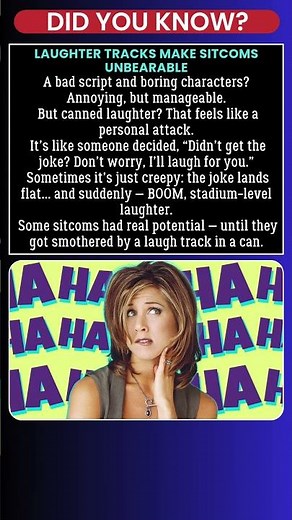 Laughter Tracks Make Sitcoms Unbearable