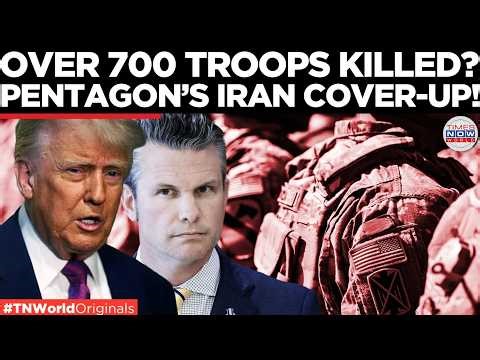 PENTAGON COVER-UP? Shocking US Casualty Numbers In Iran Conflict | Times Now World | US-Iran War