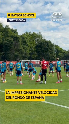 🫨 A ver quién puede robar la pelota al ritmo de los de Luis de la Fuente… #Mundial2026 #España