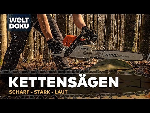 STIHL - CHAINSAWS IN OPERATION - sharp, powerful and loud | HD Timber Documentary