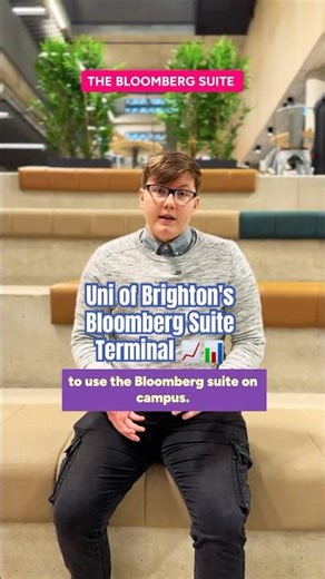 Inside the Uni of Brighton's Bloomberg Suite Terminal