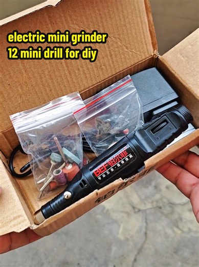 Essential Electric Mini Drill Grinder Set for DIY Projects