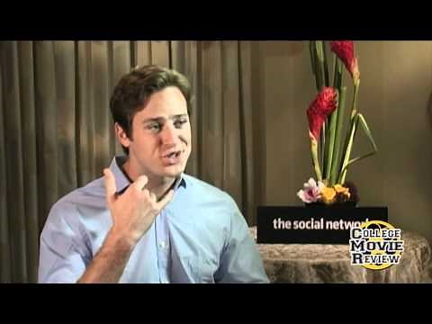 The Social Network - Armie Hammer Interview