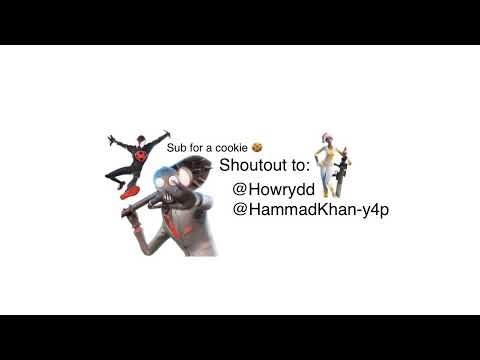 Playing fortnite with Habibis