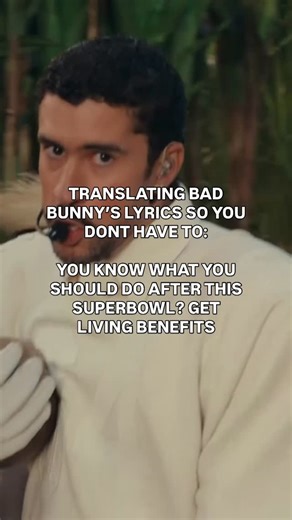 INFINITE on Instagram: "Translating Bad Bunny so you don’t have to 🐰🏈 After the Super Bowl… don’t just celebrate wins — protect them. Living Benefits = using your policy while you’re still here. #superbowlLX #badbunny #livingbenefits #lifeinsurance #halftimeshow"