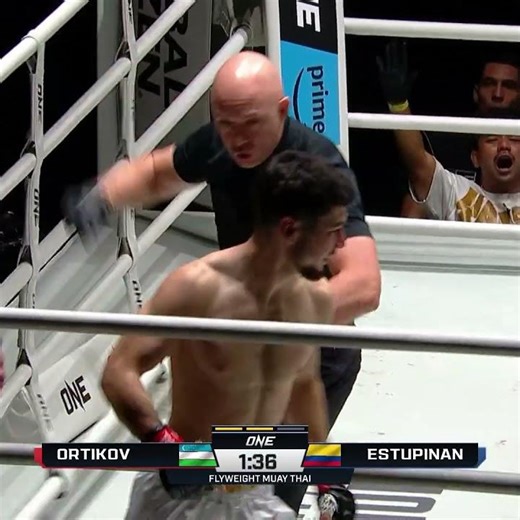 OVERPOWERED 😤 Aslamjon Ortikov dominates Jordan Estupinan to improve to 24-0!