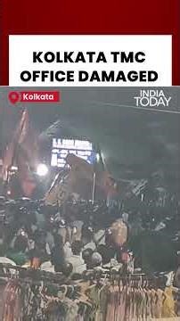 Breaking News: Unrest Erupts at Hogg Market After Vandalism #kolkata #tmc #mamatabanerjee #buldozer