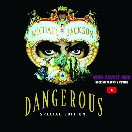 Michael Jackson - Black or White (Backing Track) No Vox No Guitar *CLIP* Full Video Attached