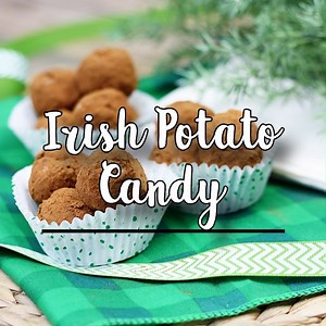 {new!} Irish Potato Candy - a classic St Patrick's Day Philadelphian treat (and don't worry, there's no actual potatoes in this candy 😂) Recipe right here ☘️ https://www.mostlyhomemademom.com/irish-potato-candy/ | Mostly Homemade Mom