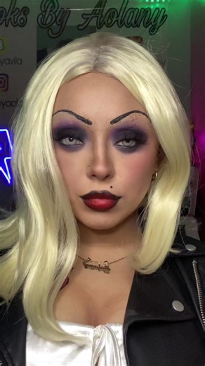 Unboxing Tiffany Doll Makeup Transformation | Bride of Chucky Inspired Look