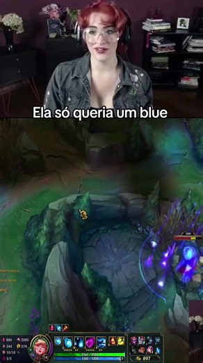 Nerissa jogando League of Legends — Ela só queria um blue