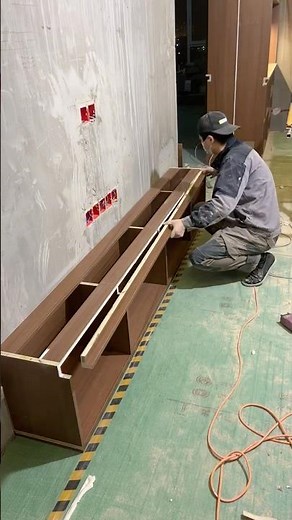 Installing a Simple & Beautiful TV Cabinet – Living Room