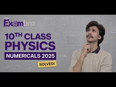10th Class Physics Numericals Past Paper 2025 | Complete Solution | BSEK