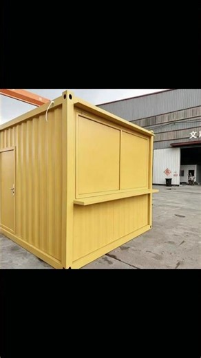 Custom Container Retail Booth Production Process | Custom Prefab Container House Manufacturer