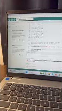 Video of the keypad on the Smart Door Security System Working!